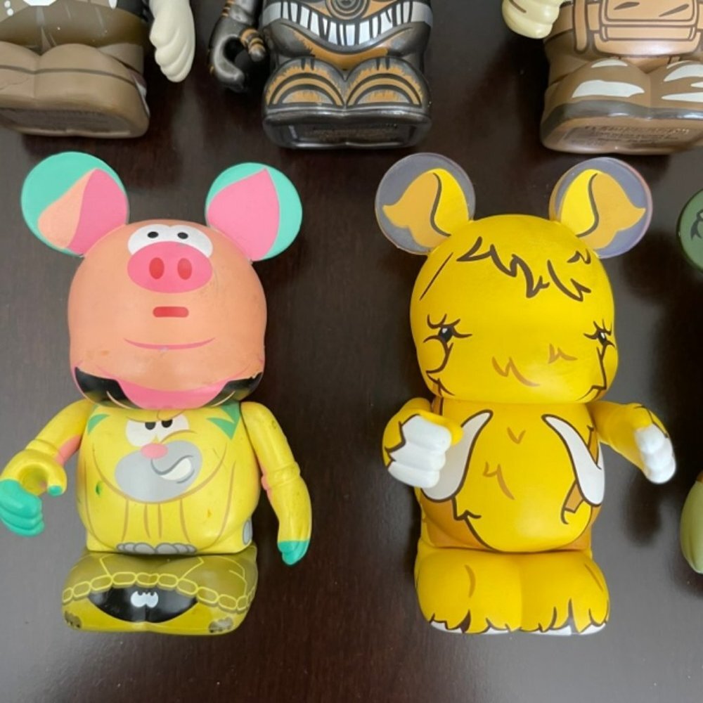 Disney Vinylmation 7 PC Lot Villians Mortimer Mouse Chaser Urban Redux Star Wars - Picture 4 of 13